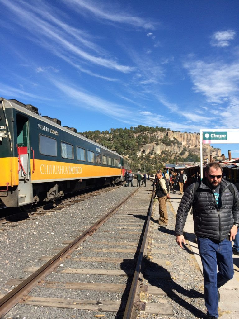 Train station at Copper Canyon
