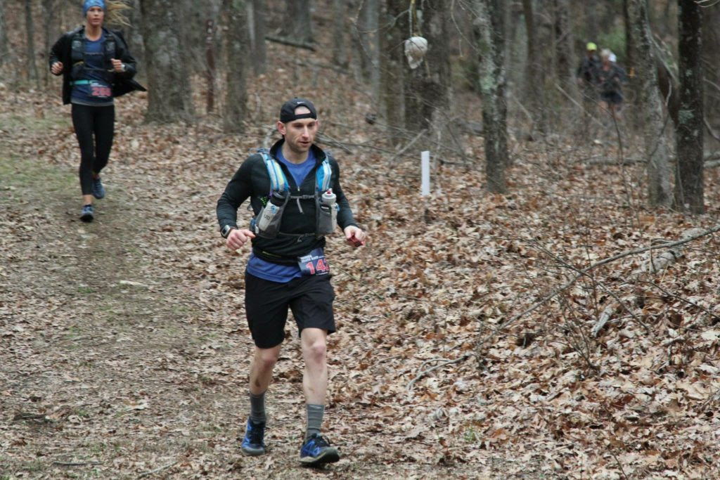 Jesse and Crystal running the Georgia Death Race